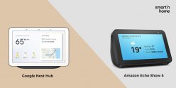 Comparación altavoces inteligentes: Nest Hub vs. Echo Show 5